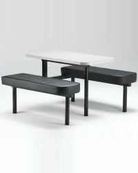 Padded Bench Diner Unit