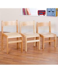 Tuf Class Children's Wooden Chairs (Pack of Two)