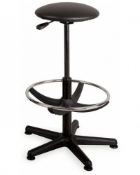 Premium Height-Adjustable Lab Stool