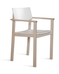 KS-397A Wooden Stacking Armchair