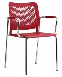 Malika Four Leg Stacking Armchair (C)