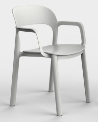 Ona Indoor / Outdoor Plastic Stacking Armchair