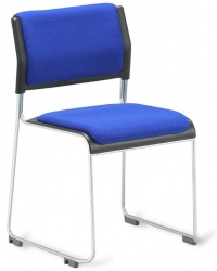 Public Stacking Conference Chair + Seat & Back Pad