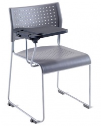 Public Stacking Conference Chair + Writing Tablet