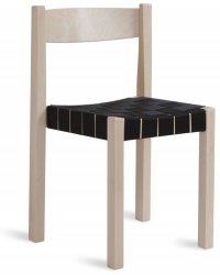 S-312S Wooden Stacking Chair + Web Seat