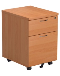 ONE Mobile 2 Drawer Pedestal 24H