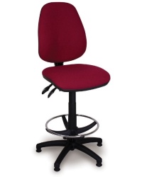 Premium High-Back Draughting Chair