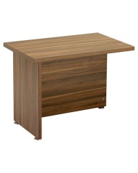 Regent Desk Side Return - Dark Walnut 24H