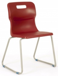 Titan Senior Skid-Base Stacking Chair