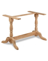 Wooden Rectangular Table Frame