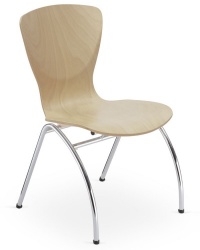 ''Bingo'' Wooden Visitor Chair