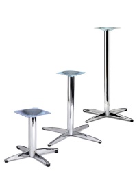 Boston Chrome Plated 4 Star Table Base