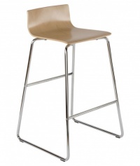 ''Cafe VII'' Hocker Wooden Bar Stool