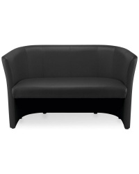 Club Duo Leather Sofa 24H