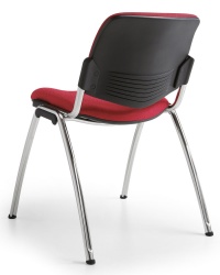 Dalby Square Padded Stacking Chair
