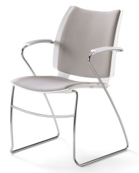 I-FLEXX Upholstered Stacking Conference Armchair