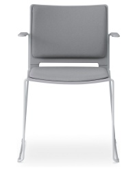 Tresconeto High-Density Stacking Padded Armchair