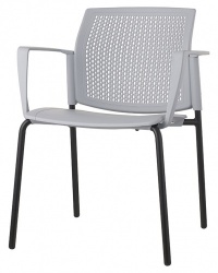 Logan Four Leg Stacking Armchair