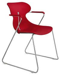 Mariquita Skid Base Stacking Armchair