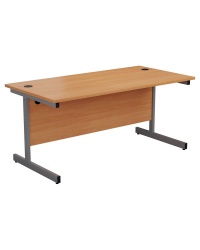 Single Upright Rectangular Cantilever Workstation 24H