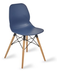 Shoreditch 4-Leg Chair - Beech Frame