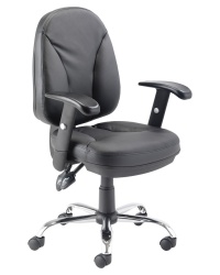 Puma Executive Faux-Leather Office Chair 24H