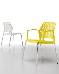 Rewind Four Leg Stacking Chair