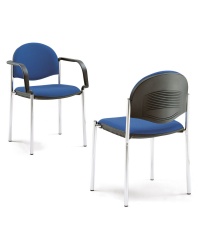 Span 870 Padded Stacking Chair