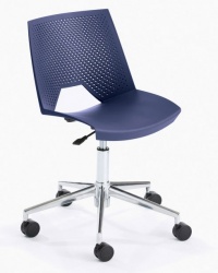 Strike! Swivel Chair - Chrome Base