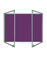 Charles Twite Tamperproof Noticeboard - Aluminium Frame