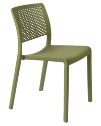 Trama Indoor / Outdoor Plastic Stacking Chair