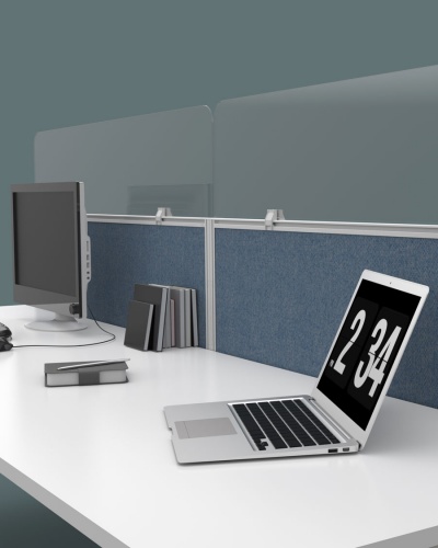 HygieneGuard Protection - Desktop Screen Topper