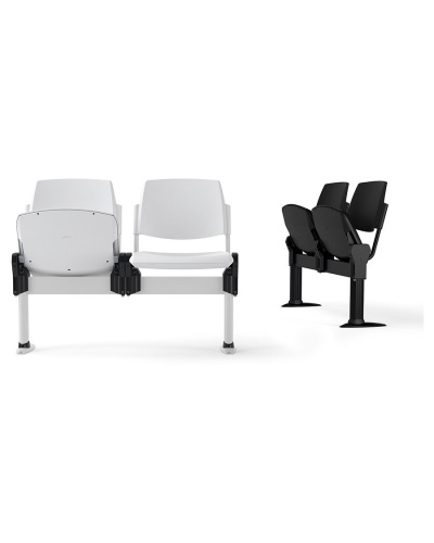 VOLE Tip-Up Plastic Beam Seating