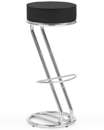 ''Zeta Hocker'' Padded Bar Stool